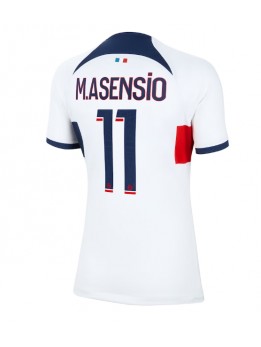 Billige Paris Saint-Germain Marco Asensio #11 Bortedrakt Dame 2023-24 Kortermet